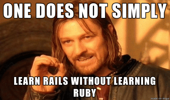 Ruby on Rails meme